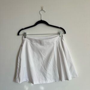 Coolibar White Sun Protection Tennis Skirt